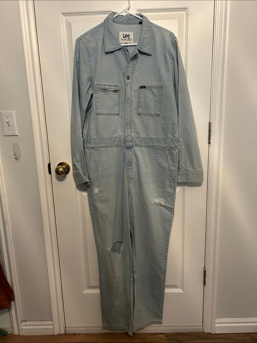 Lee Light Blue Denim Union-Alls